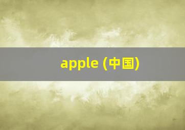 apple (中国)